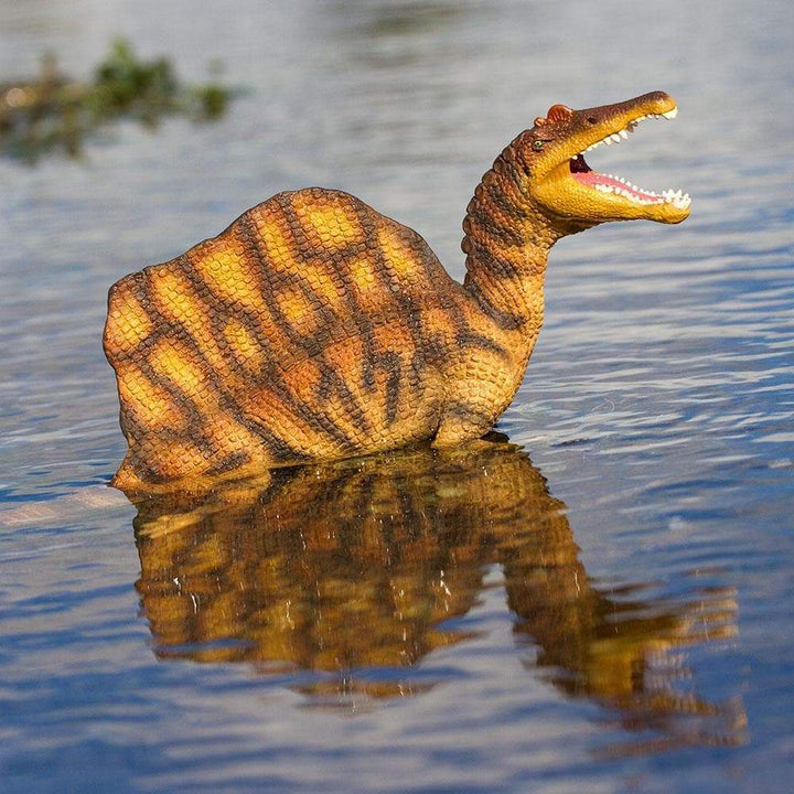 Figura Dinosaurio Espinosaurio Pintado a Mano