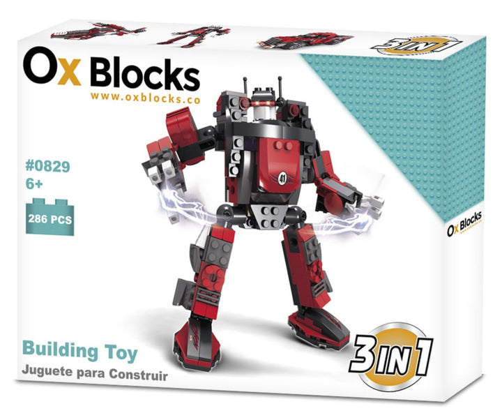 Juego De Construccion Tipo Lego 3 en 1 286 Piezas