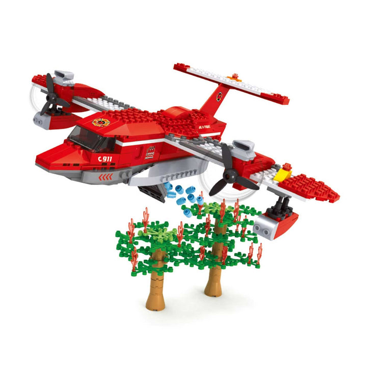 Juego De Construccion Tipo Lego Avion Rescate