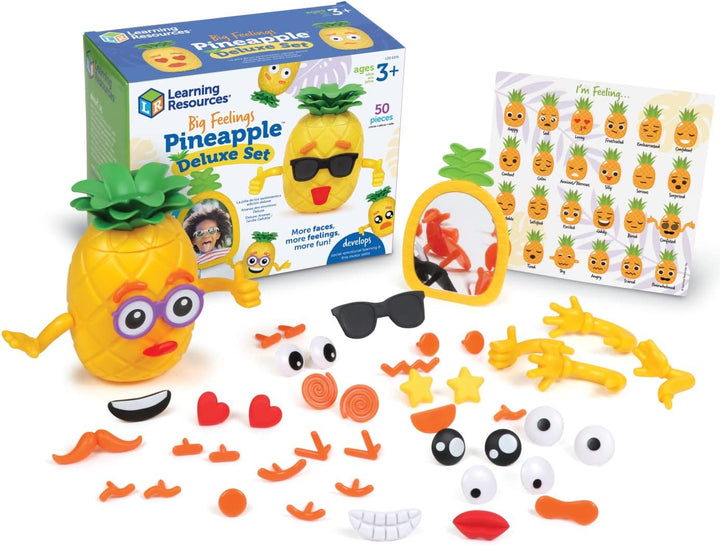 Juego De Motricidad Fina Piña De Las Emociones