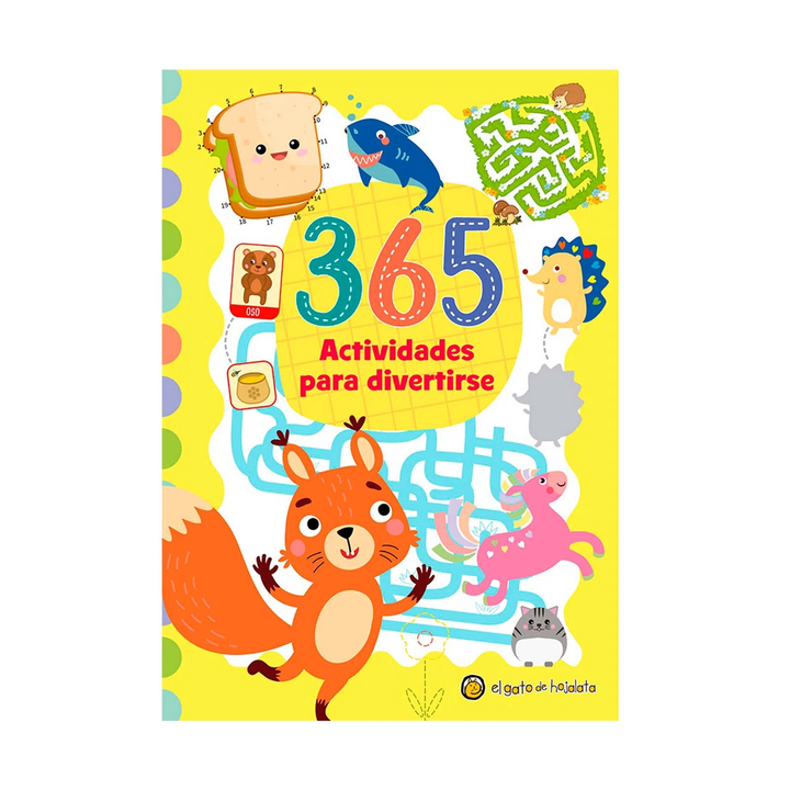 Libro Infantil 365 Actividades Para Divertirse