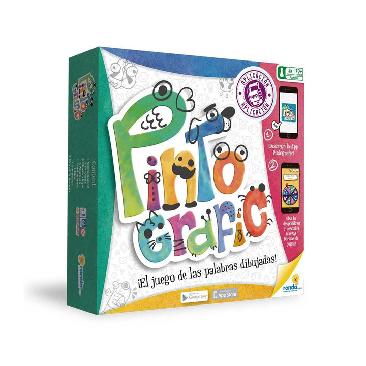 Juego De Mesa Pintografic Niños Y Adultos