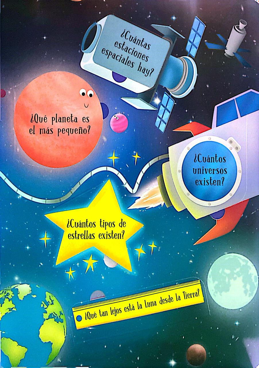 Libro Curiosidades El Espacio Levanta Solapas
