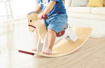 Juguete Mecedora Y Tabla De Equilibrio Madera Niños