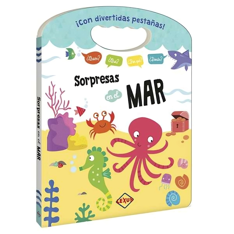 Libro Sorpresas En El Mar Con Pestañas