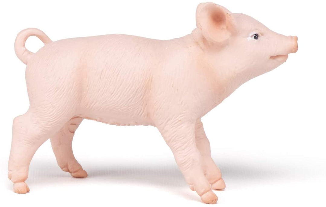 Figura Animales Cerdito Pintado a Mano