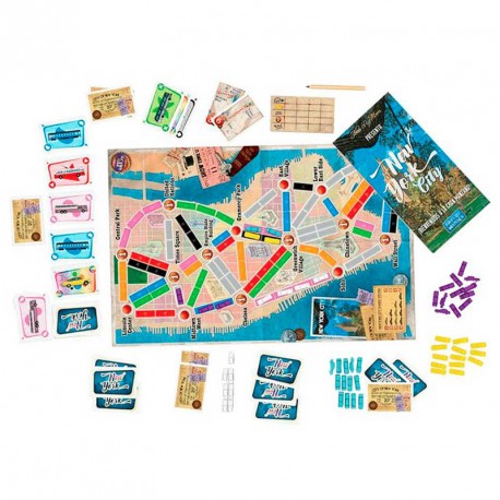 Juego de Mesa ¡Aventureros al Tren! Edicion 15 Años