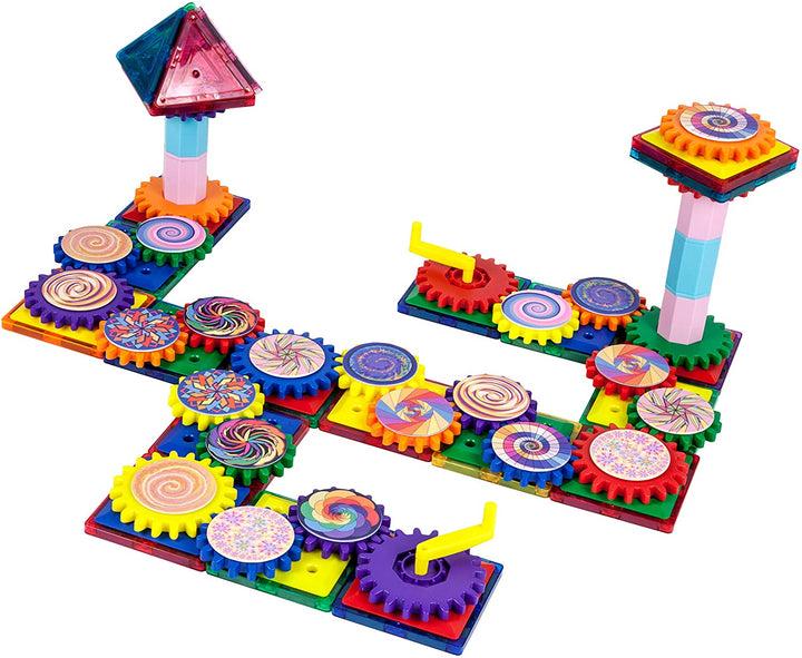 Juego De Construcción Magnético Ilusión Óptica