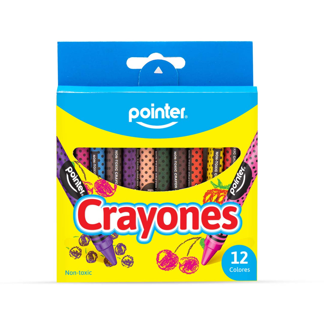 Primeras Crayolas Ninos 12 Unidades