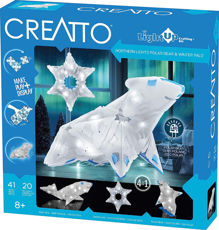 Rompecabezas 3D Animales Polares LED