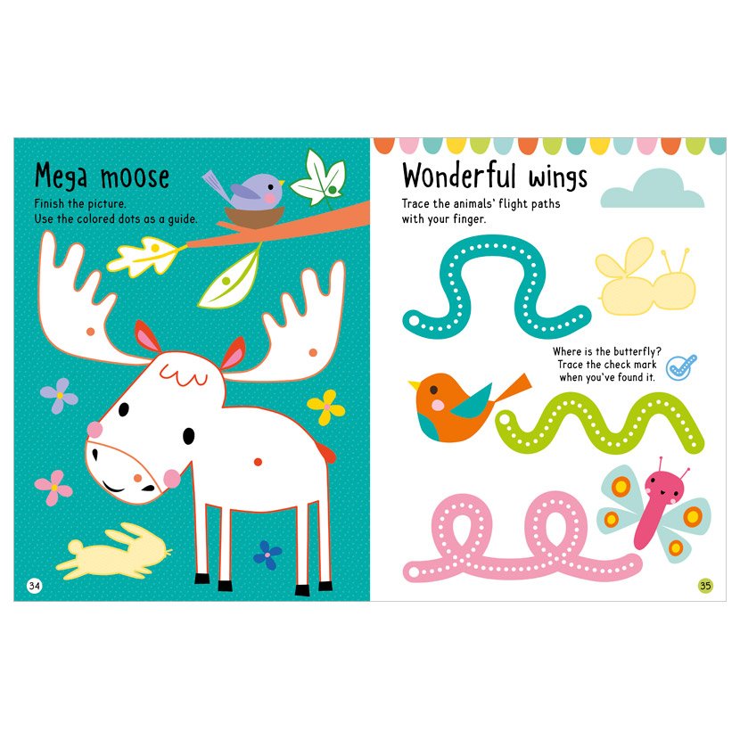 Libro De Actividades Con Stickers Animales