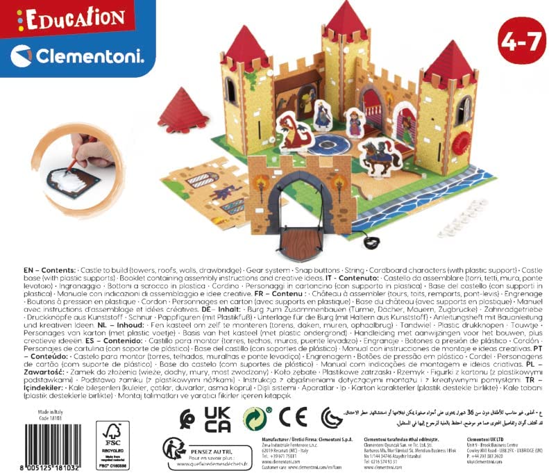 Set De Construcción El Castillo Para Niños