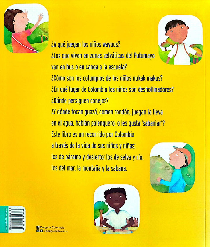 Libro Así Vivo Yo Colombia Contada Por Niños