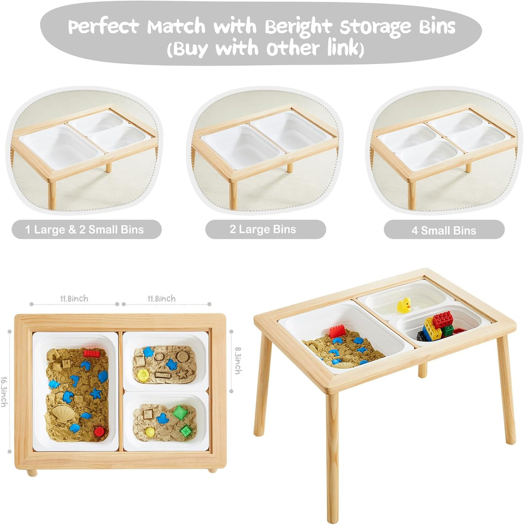 Mesa Sensorial Montessori 2 En 1 Acrílica