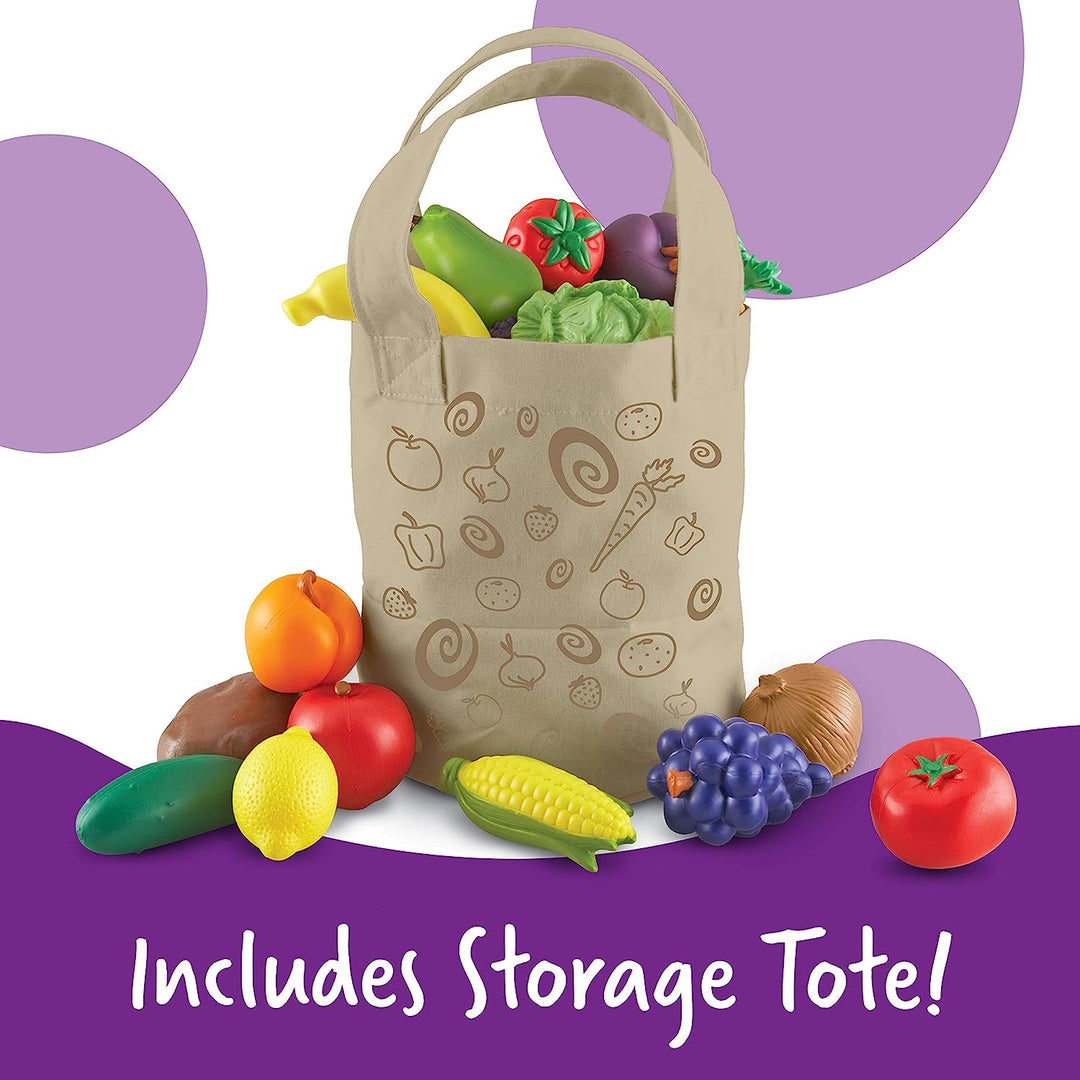Juego Didáctico Set De Juego Bolsa De Frutas Para Niños