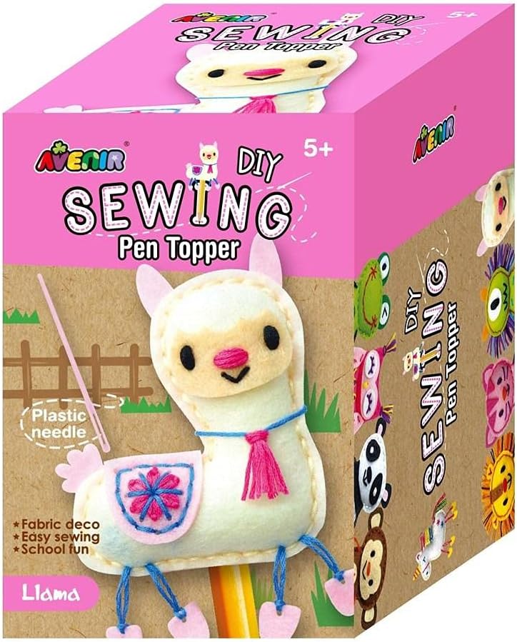Set De Arte Y Manualidades Mini Llama Tejido