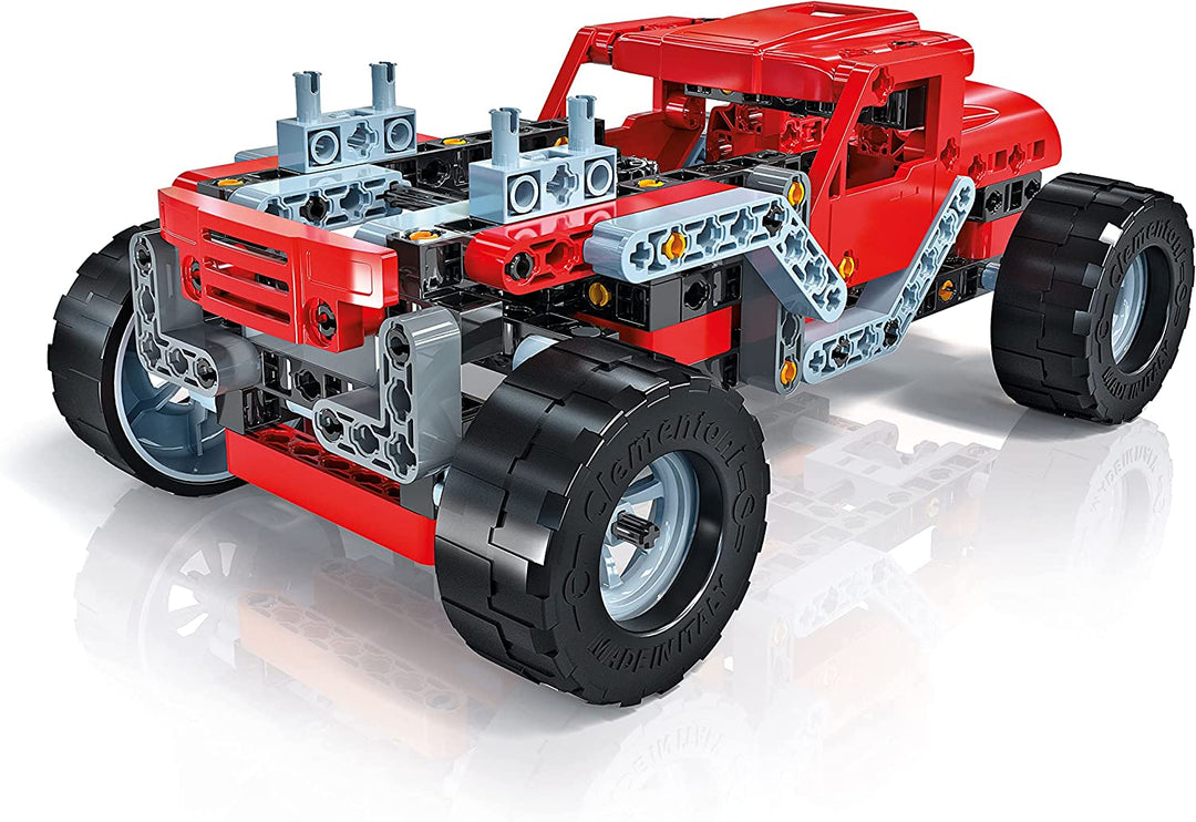 Juego Construcción Tipo Lego 10 Carros STEM Para Niños