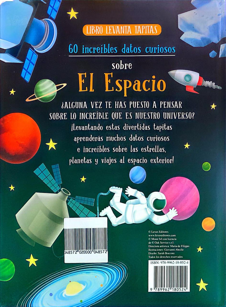 Libro Curiosidades El Espacio Levanta Solapas