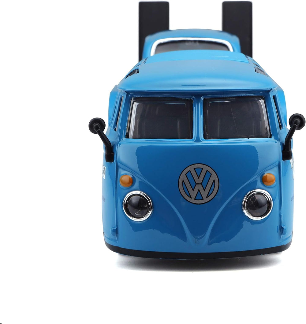 Carros Coleccion Volkswagen Van Samba/Beetle Escala 1/24