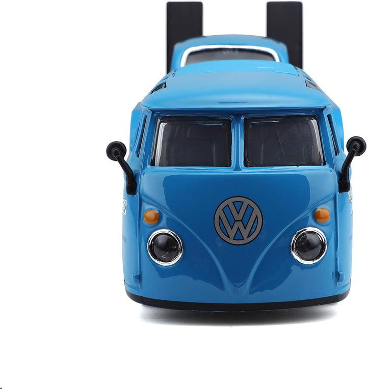 Carros Coleccion Volkswagen Van Samba/Beetle Escala 1/24