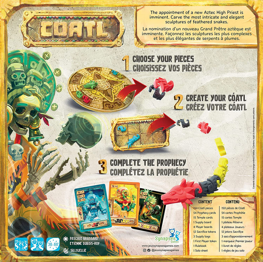 Juego De Mesa Coatl Adultos Español