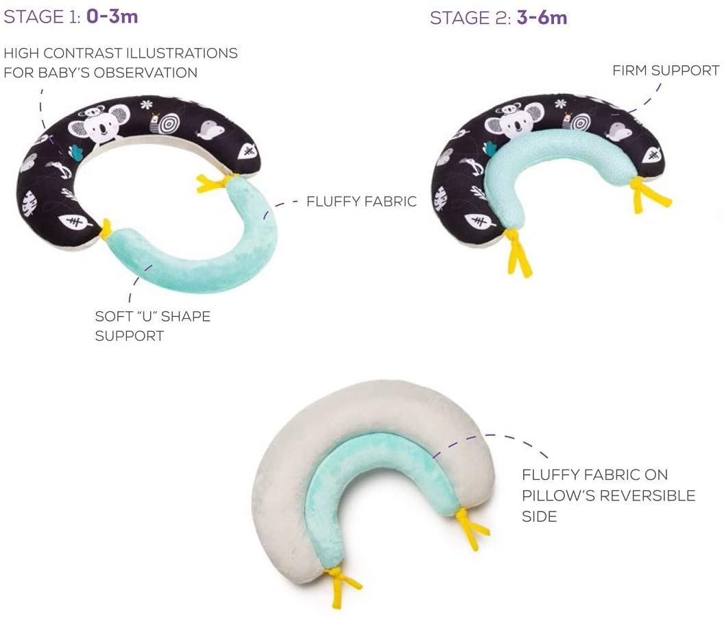 Almohada Para Estimulación Temprana 2 en 1