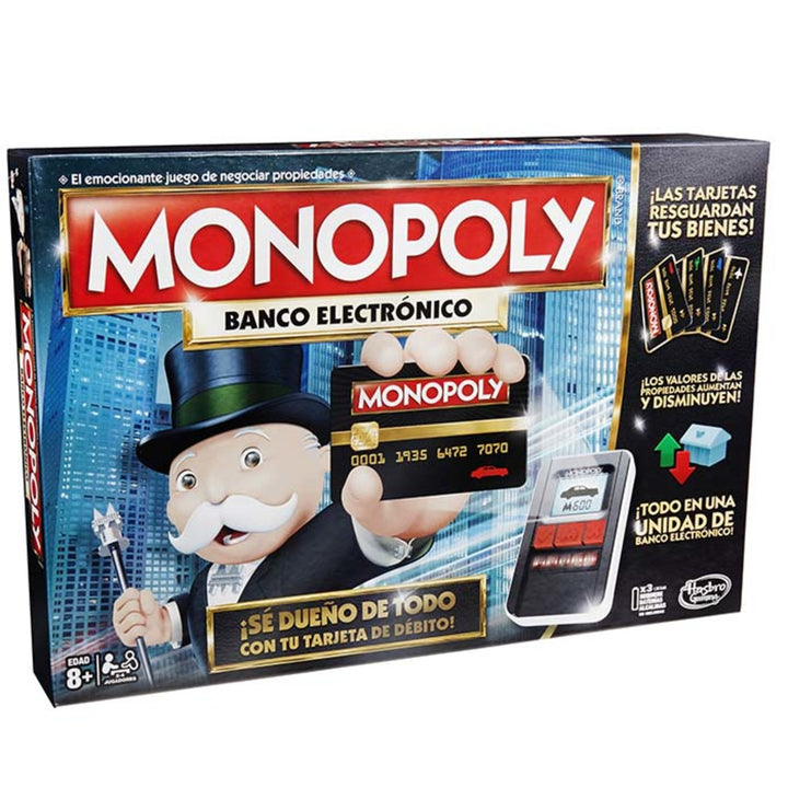 Juego De Mesa Monopoly Banco Electronico