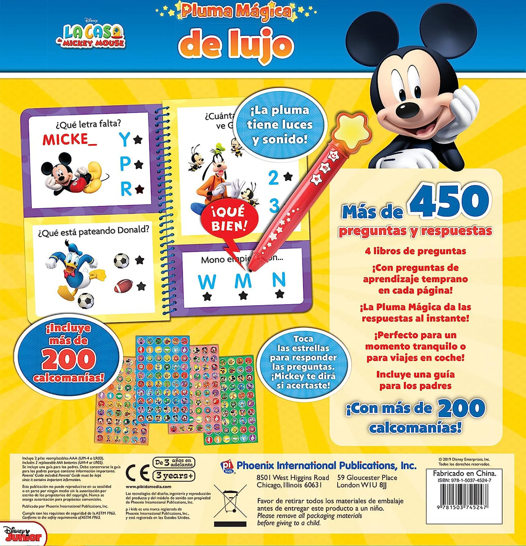Set De Libros Interactivos Micky Y Sus Amigos