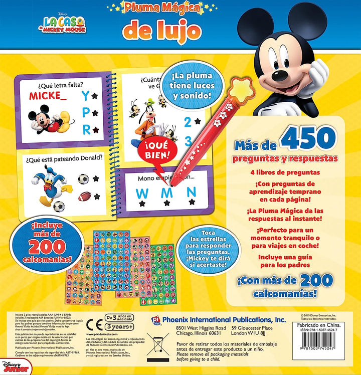 Set De Libros Interactivos Micky Y Sus Amigos