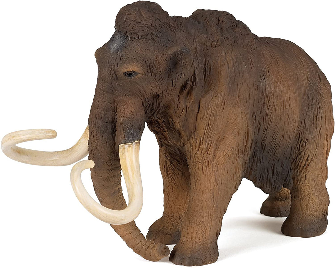 Figura Animales Mamut Pintada a Mano
