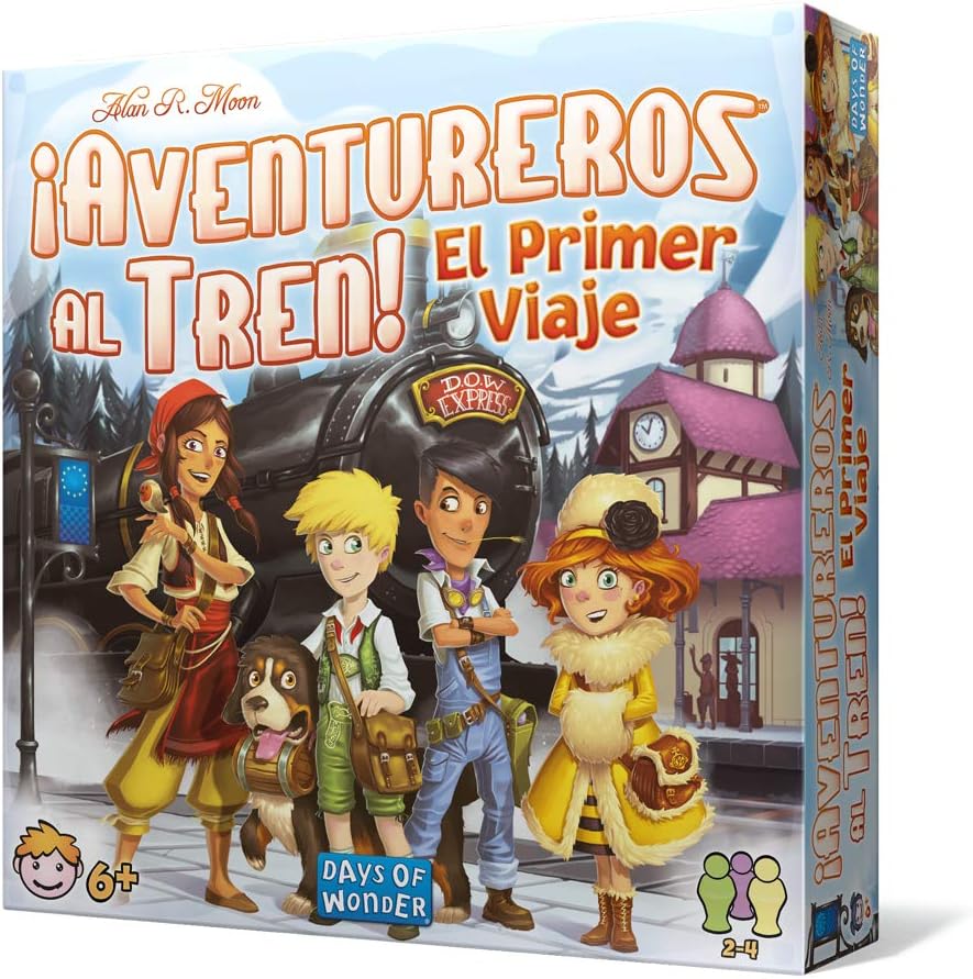 Juego De Mesa Aventureros Al Tren El Primer Viaje