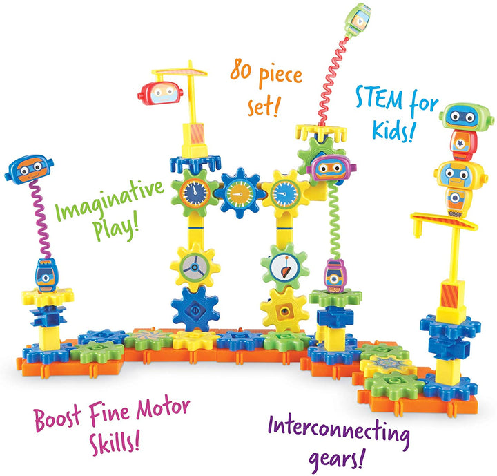 Juego de Engranajes Fábrica de Robots Para Niños
