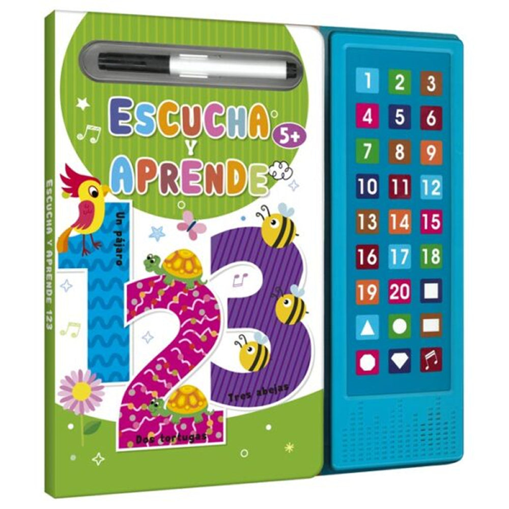 Libro Didactico Escucha Y Aprende 123