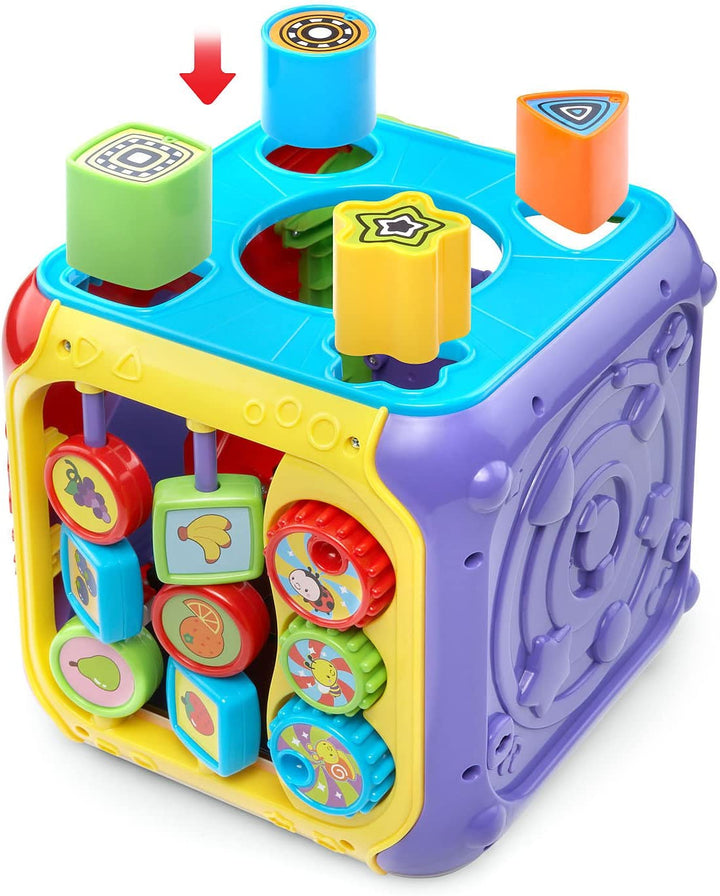 Cubo Interactivo de Aprendizaje para Bebe