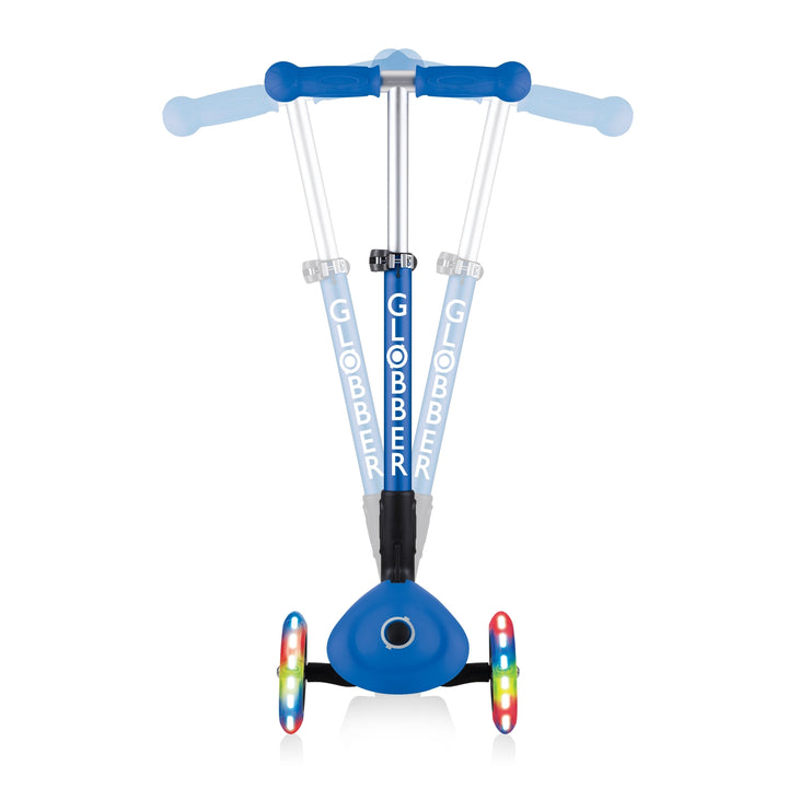 Patineta Globber Junior Con Luces Azul