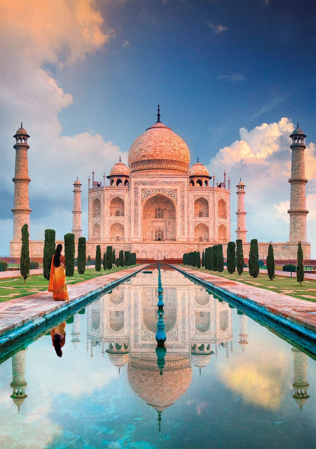 Rompecabezas 1500 Piezas Taj Mahal India