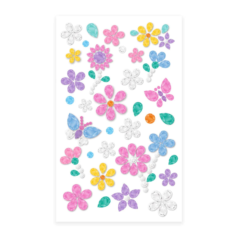 Set De Arte y Manualidades Gemas Para Decorar Flores