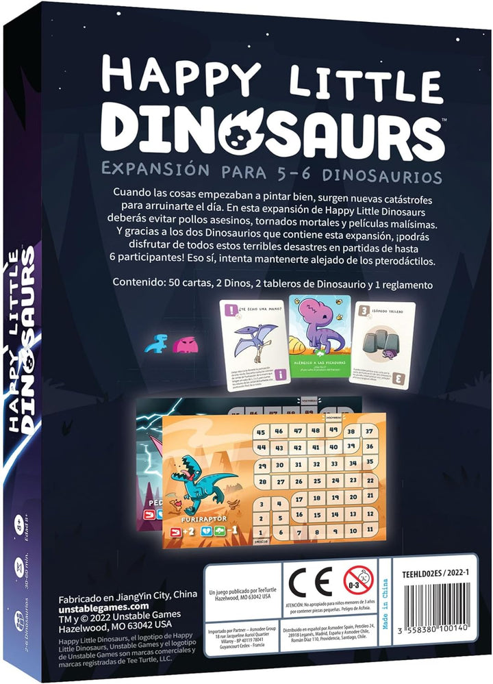 Juego De Mesa Happy Little Dinosaurs