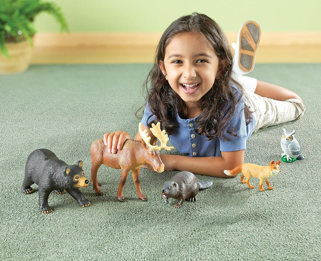 Set Animales Del Bosque Jumbo Figuras Coleccionables