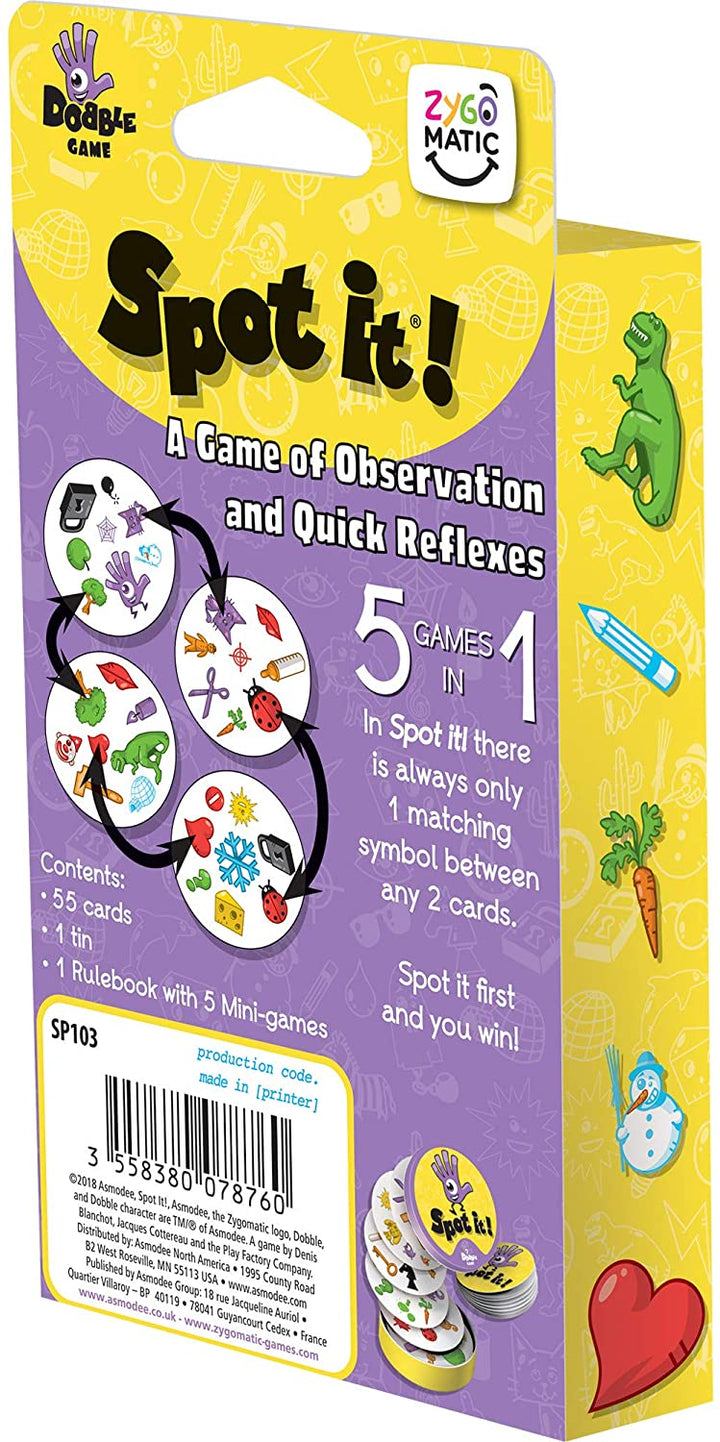 Juego De Mesa Dobble 5 en 1