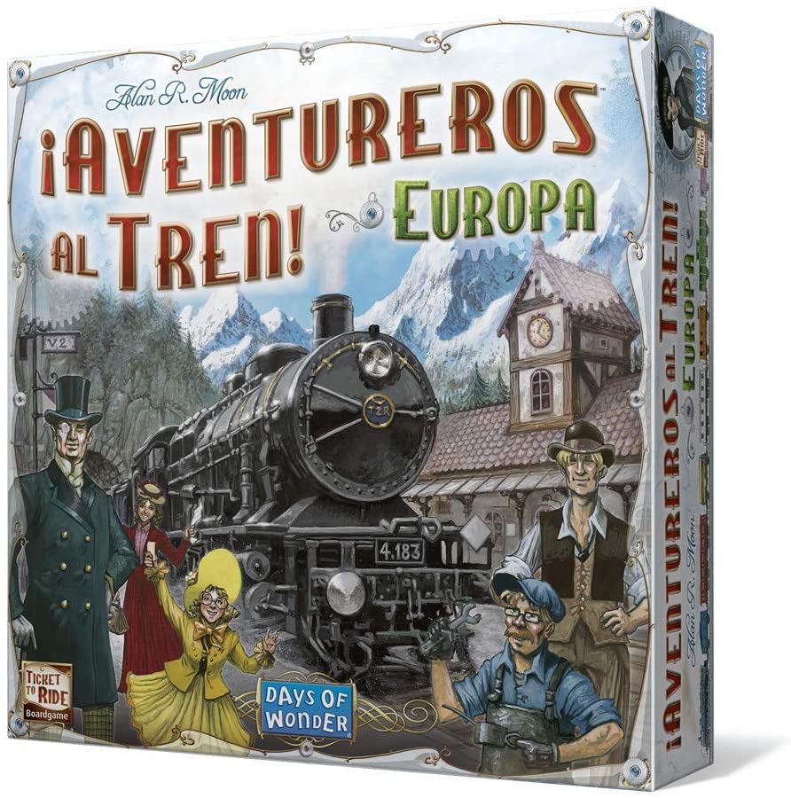 Juegos de Mesa ¡Aventureros Al Tren! Europa