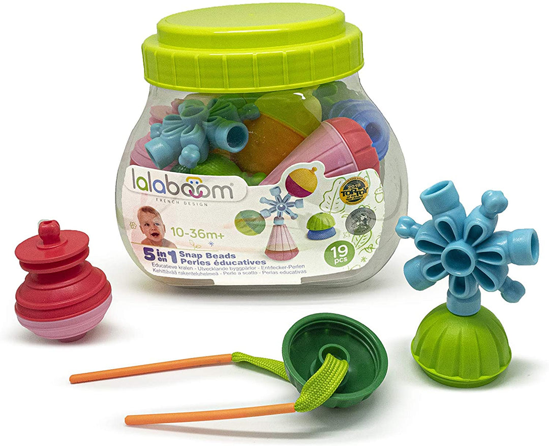 Juego De Cuentas Montessori Enhebra y Encaja
