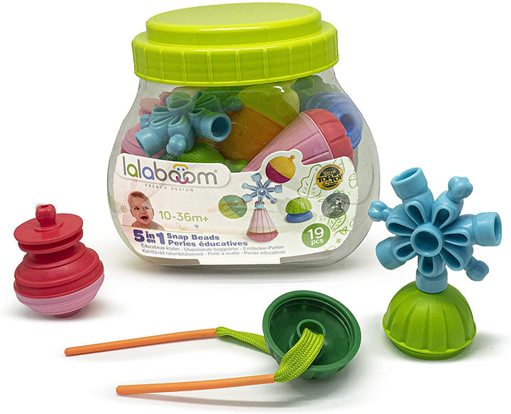 Juego De Cuentas Montessori Enhebra y Encaja