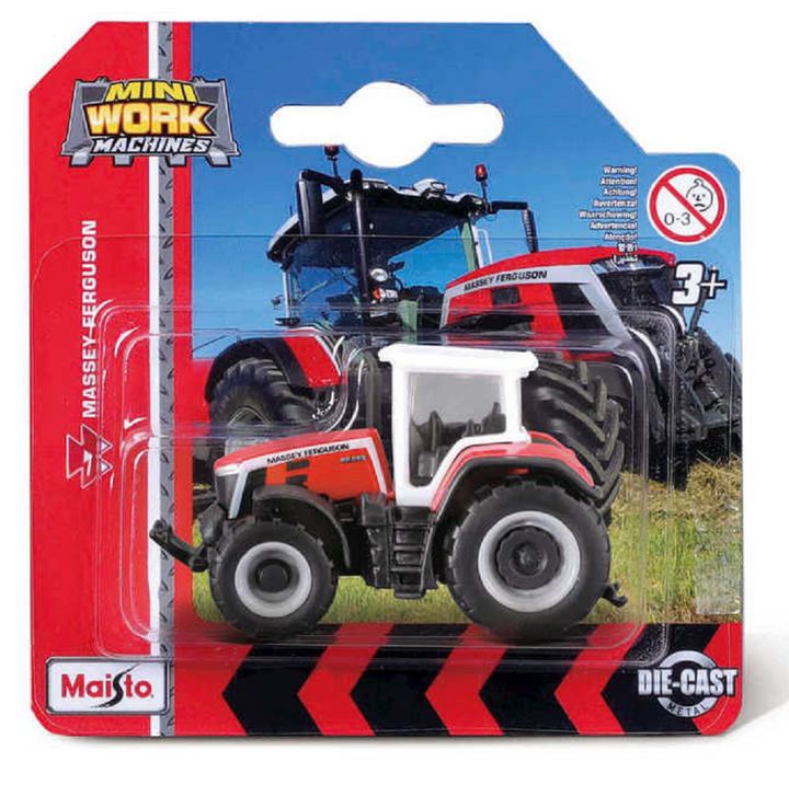 Tractor A Escala Massey Ferguson Rojo