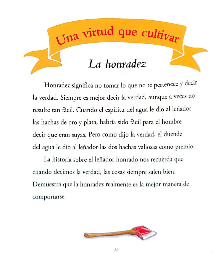 Libro Infantil El Tesoro De Las Virtudes