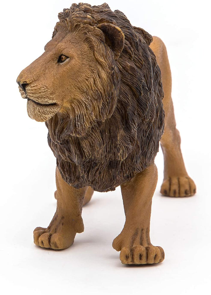 Figura Animales León Pintado a Mano