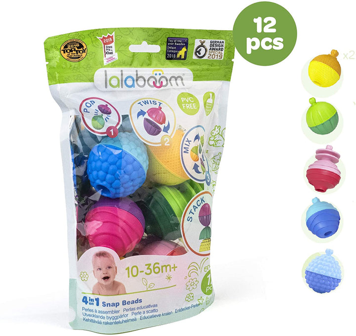 Juego De Cuentas Montessori 12 Piezas