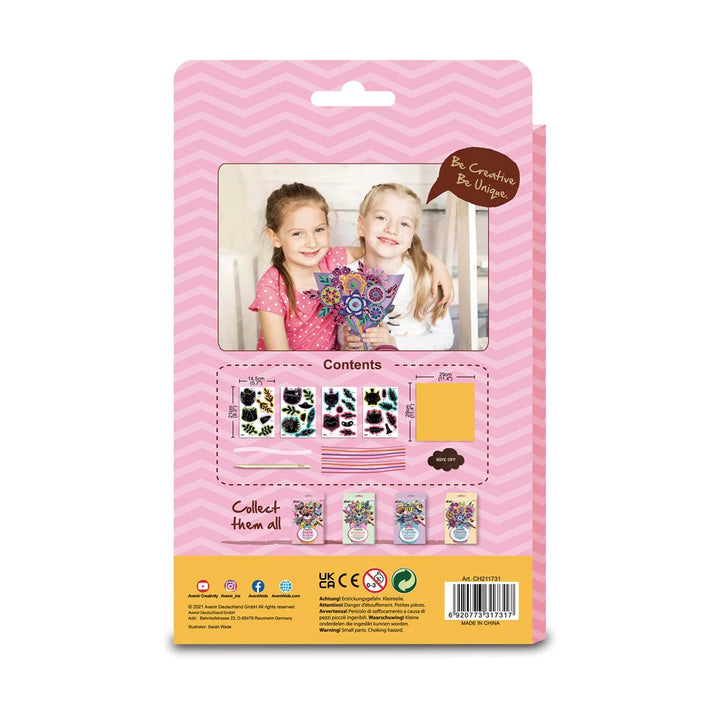 Set De Arte Marionetas Para Raspar Ramo De Gatitos