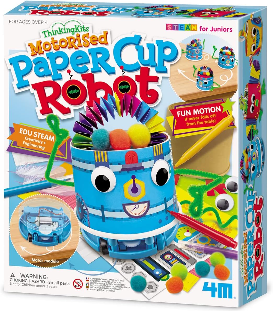 Experimento Construye Tu Robot Motorizado