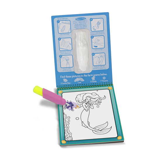 Libro para Pintar con Agua Cuentos de Hadas